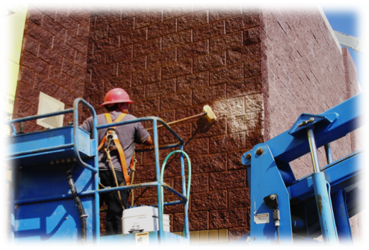 Cleaning bricks