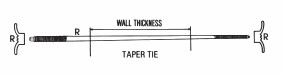 Taper Ties